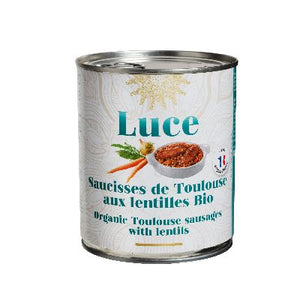 Saucisses De Toulouse Aux Lentilles 840 G De France