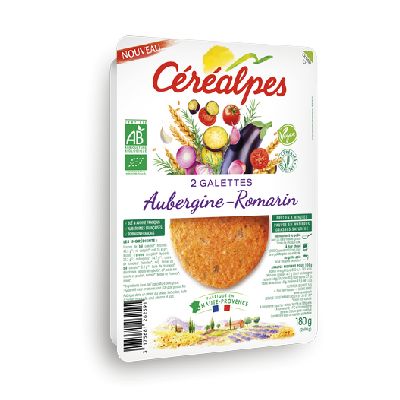 Galettes Fines Aubergines Et Romarin 2 X90 G