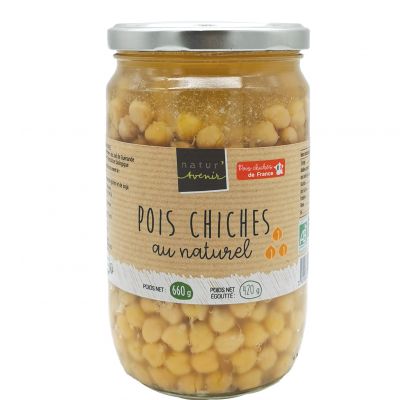 Pois Chiches Au Naturel 420 G De France