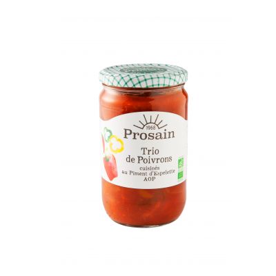 Trio Poivrons Cuisines Au Piment 650 G