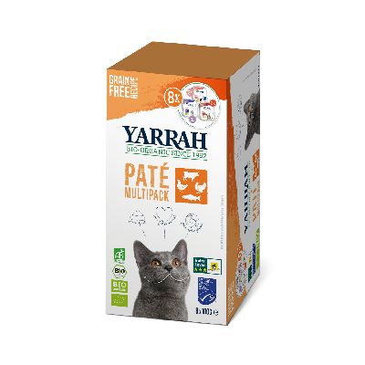 Multipack Pate Pour Chat 8 X100g