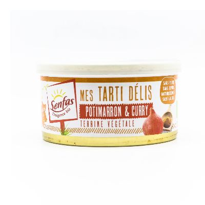 Tarti Delis Potimarron Curry 125 G