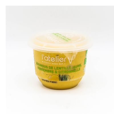 Houmous Lentilles Jaunes Gingembre 150 G De France