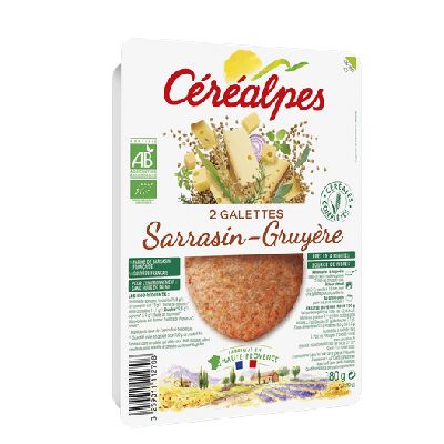 Galettes Sarrasin Gruyere 2x90g D'union Européenne