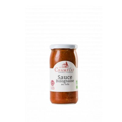 Sauce Bolognaise Au Tofu 77% 340 G